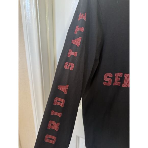 Florida State Seminoles size small men’s med women’s black long sleeve tailgate - Picture 4 of 8